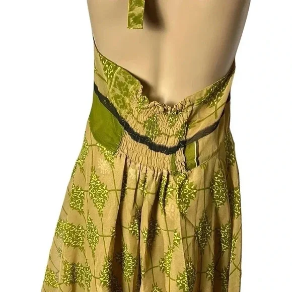 NWT ,summer dress, halter,fairy,whimsical,romantic, gypsy,boho,bohemian,VTG, S/M - Picture 12 of 16
